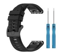 22MM Watch Bands Compatible with Garmin Fenix 7X/7X Pro/7X Solar/ 7X Sapphire Solar/6X Pro GPS/Forerunner 965 Smart Watch Band Strap Soft Silicone Replacement Wristband