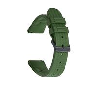 22mm Watch Bands Fit For Waffle Rubber Straps Waterproof Stainless Steel Gold/Black/Silver Buckle Watch Accessories