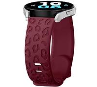 22mm Watch Strap Silicone for Garmin Venu 4 45mm/3/2, Leopard Bracelet Sport Replacement Band for Garmin 570 47mm/970/Forerunner 255/265 Music