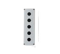 22mm waterproof button box switch control box 12345 hole industrial indicator button switch emergency stop box IDGTTLDF(5 hole)