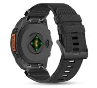 22mm Wear-Resistant Nylon Band Compatible with Garmin Fenix 8-47mm/E-47mm/7/7pro/6/6pro/5/5plus, Quick Fit Farbic Strap for Forerunner 970/965/955/945/935/745/Tactix 8-47mm/Epix Pro 47mm/Instinct 2