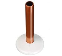 22mm White Pipe Collar - Bag of 10