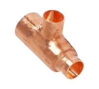 22mm x 15mm x 15mm Reducing Tee - End Feed - Bag of 5