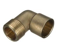 22mm x 3/4" x End Feed to Male Iron Elbow - Bag of 5