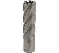 22mm X 50mm Depth Rotabor Cutter - M2 Steel Annular Metal Core Drill 19mm Shank
