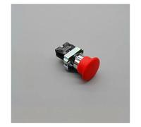 22mm Xb2-bc31 Xb2-bc42 Mushroom Head Push Button Switch Momentary self-Reset 10A/660V IDGTTLDF(XB2-BC42-red)