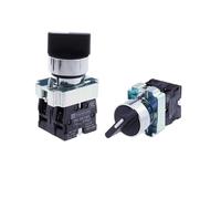 22mm XB2-BD21 BD23 BD25 BD33 BD45 BD53 1NO/2NO/1NO1NC 2/3 Position Self Locking/Self Resetting Selector Knob Switch(XB2-BD25)