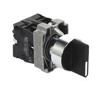 22mm XB2-BD25 2 Position NO+NC Knob switch 10A/415V Lock-in Selection Switch