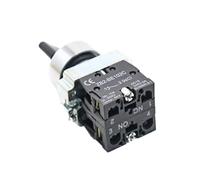 22mm XB2-BD25 BD53 1NO 2NO 1NO1NC 2/3 Position Self Locking Resetting Selector Knob Switch Rotary Push Button 1 piece(XB2-BD33)