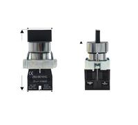 22mm XB2-BD25 BD53 1NO 2NO 1NO1NC 2/3 Position Self Locking Self Resetting Selector Knob Switch Rotary Switch Push Button Switch IDGTTLDF(XB2-BD25)