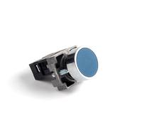 22mm XB2-EA Metal Push Button Switch Start/Stop Black/Arrow 10A/415V Self-reset/Momentary Symbol Button Switch(B)