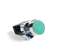 22mm XB2-EA Metal Push Button Switch Start/Stop Black/Arrow 10A/415V Self-reset/Momentary Symbol Button Switch(G)