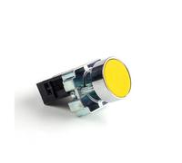 22mm XB2-EA Push Button Switch Start/Stop Black/White Arrow 10A/415V Self-reset/Momentary Symbol Button Switch IDGTTLDF(Yellow)