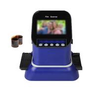 22MP Digital Film & Slide Scanner,Convert Slides & Negatives to Digital,Convert 135 126 120 127 Films Slides to Negatives Color Black White JPG Photos, 4.3in LCD Screen(Blue)