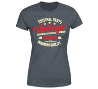 22nd Birthday Gift T Shirt Original Parts Vintage 2003 Womens Tee Top Dark Heather 16