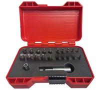 22pc Screw Extractor Kit with Quick Release Rod for For stripped Fastener Removal in Elevator Door Mechanisms Escalator Parts and Control (C)