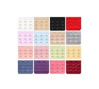 22PCS Comfortable Womens Bra Extenders 3-Hook 3 Rows Spacing Bra Extension Strap Multi-Size Stretchy Bra Band Extension Hooks Breathing Room