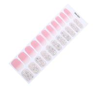 22pcs gel nail strip No need to cure gel nail stickers