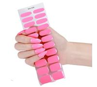 22pcs Gel Nails Stickers with 22 Styles Flexible Nails Art Set for Parties Work Safe and Gentle on Long Time Shining Multiple Styles