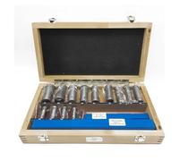 22PCS Keyway Broach Kit B1 C1 4-8mm Metric High Speed Steel Bushing Shim Set System for CNC Machine for Mechanical Work