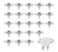 22pcs Metal Cricket Spikes Replacement with Spanner, 5.7mm/0.22in Thread | Iron Screw in Cleats for Football Golf Rugby Soccer Running Shoes Lightweight Durable Studs Accessories