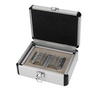 22PCS Optical Trial Lens Set,Progressive Lens Set,Ophthalmic Instrument Optical Trial Lens Equipment Set,for Optometry and Glasses Testing(Aluminum)