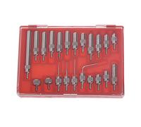 22pcs Points Set Steel Test 0.01mm Points Set For Gauge Digital Vernier Caliper Length Conversion Measure Ruler Electronic Calliper Micrometer Needle