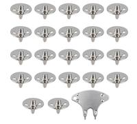 22PCS Replacement Metal Cricket Spikes Screw-In Studs Cleats Pins | 5.7MM Thread Spikes Stainless Steel, Replacement Pins for Sprint Sports Short Running, Track and Cross Country Spikes Shoes