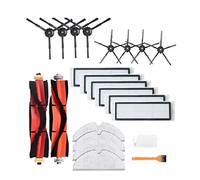 22Pcs Robotic Electric Vacuum Cleaner Collector Replacement Parts Accessories Main Side Brush Filter Mop Cloth Kits for S51