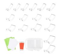 22pcs Silicone Invisible Ring Size Adjuster Set for Loose Rings, Ring Sizer Adjuster Ring Size Reducers for Loose Rings, 8 Sizes Clear Ring Adjusters for Any Rings Various Sizes of Ring Sizer
