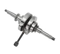 22T Crankshaft Assembly, Scooter Crankshaft for ATV 50cc 60cc 80cc 4 Stroke GY6 QMB139 Engines, Aluminum Alloy Engine Crankshaft Linkage Replacement, High Performance Durable Crank