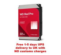 22TB Western Digital WD Red Pro NAS (7200RPM, 3.5", SATA III, 512MB Cache)
