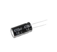 22UF 33UF 47UF 100UF 1000UF 3300UF 6800UF 10000UF 450V 400V 250V 63V 35V 25V 16V 6.3V 16 * 25MM Aluminum Electrolytic Capacitor IDGTTLDF(4700UF 16V)