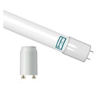 22W 5 ft LED T8 Tube - 1500 mm Cool White 4000K - Direct Mains Retrofit - Energy Saving, Instant-On, Non-Dimmable, Long Life
