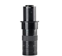 22X-143X Industrial Monocular Microscope Lens 0.35X Eyepiece 0.7X-4.5X Zoom Objective 25mm C-Mount Continuous Zoom Lens