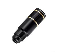 22x HD Smartphone Telephoto Lens Compatible With For IPhone And For Android Models For Wildlife Birding Sports And On-the-Go Photography(Black)