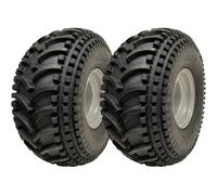 22x11.00-8 ATV Quad tyre Wanda P308 Road Legal 4 Stud 4 Inch PCD Rims (Set of 2)
