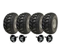 22x11.00-8 ATV Trailer Kit Open Centre P308 Wheels & Axles Load Capacity 620kgs