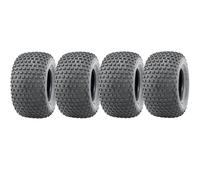 22x11.00-8 Knobby ATV Tyres Quad 4ply Wanda P323 E-Marked Road Legal (Set of 4)