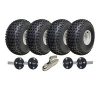22x11.00-8 Twin Axle Knobby ATV Quad Trailer Kit ALKO Axles Road Legal 620kgs