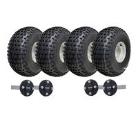 22x11.00-8 Twin Axle Knobby ATV Quad Trailer Kit Road Legal Load Capacity 620kgs