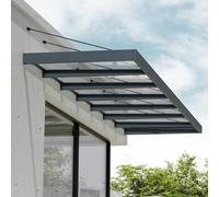 22x5 Palram Canopia Sophia XL 7000 Door Canopy Grey - Clear