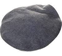 22YardsPro Afghan Topi Chitrali Pakol Wool Cap Pakul PeshawarI Kuchi Tribal Hat چترالی ٹوپی UK (Grey)