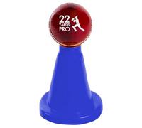 22YardsPro Cricket Batting Tee - Durable Plastic Practice Stand for Cricket Training & Coaching - Stable Design for Indoor & Outdoor Use - Lightweight & Portable - Ball Not Included