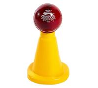 22YardsPro ND Cricket Batting Tee | 2024 MODEL **STABLE BASE** - Cricket Bat Tee Only Without Ball UK (Yellow, Pack Of 5)