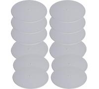 22YardsPro ND Cricket Fielding Marker Discs - 6 Inch Inner Circle Markers - Pack of 24 UK