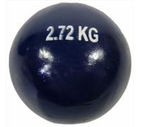 22YardsPro Sports Athletics Competition & Training Shot Solid Cast Iron 2.72kg to 6kg UK (2.75kg)