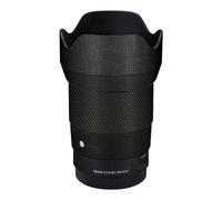 23 1.4 Lens Cap Skin Anti-Scratch Camera Sticker for Sigma 23mm F1.4 DC DN fit for Sony E Mount Protective Wrap Film Protector Decal(Circuit Black)