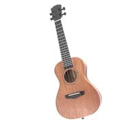 23/26 Inch 4 Strings Acoustic Ukulele Full Solid Mahogany Ukulele Guitar With Nylon Bag Ukulele Starter Kit (Color : 23 Inch)