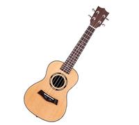 23/26-inch Ukulele Spruce Solid Wood Top Rosewood Fretboard Ukulele 4-string Small Guitar Ukelele for Beginner (Color : 23-inch)